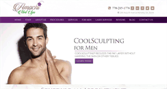 Desktop Screenshot of amachimedspa.com